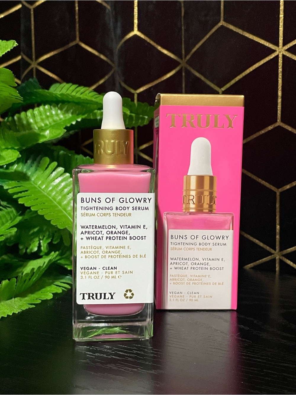 TRULY Buns of Glowry Tightening Body Serum